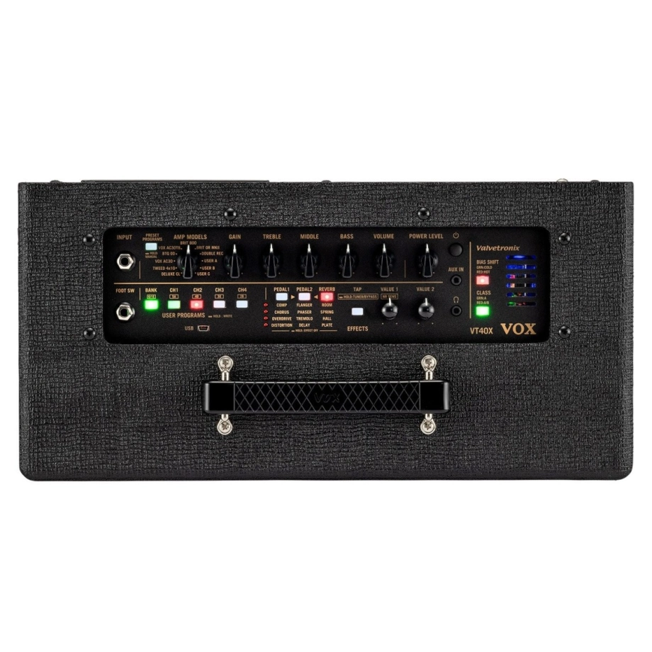 Фото №4 Комбопідсилювач VOX VT40X Classic Blue