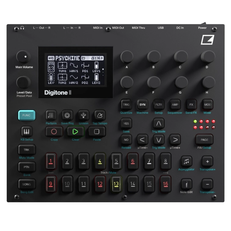 Синтезатор Elektron Digitone II