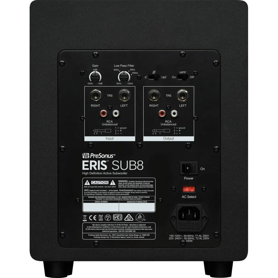 Фото №2 Студійний сабвуфер PreSonus Eris Sub8