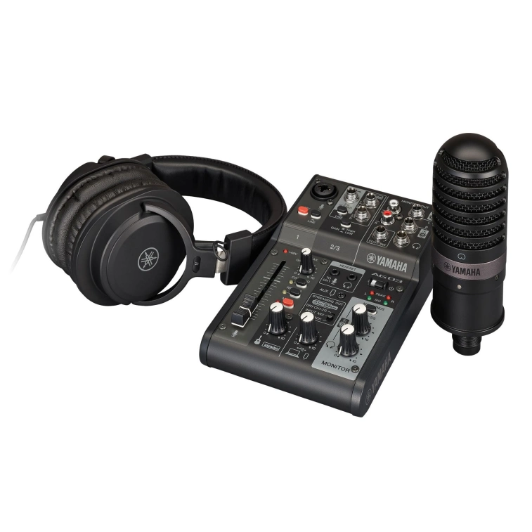 Фото №1 Рішення для запису музики та голосу Yamaha AG03MK2 LSPK USB Loopback Live Streaming Kit