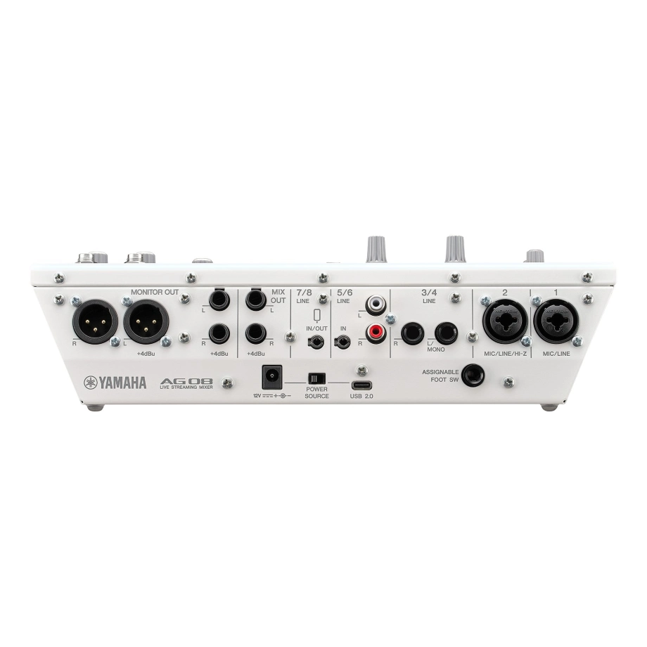 Фото №3 Мікшерний пульт Yamaha AG08 White