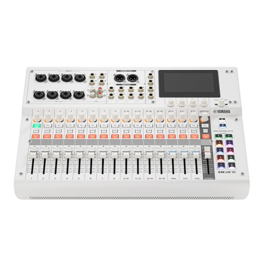 Фото №2 Мікшерний пульт Yamaha MGX16V White