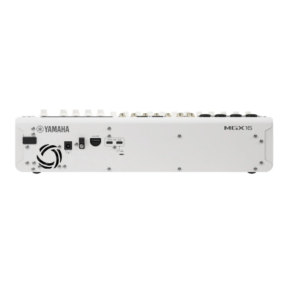 Фото №5 Мікшерний пульт Yamaha MGX16V White