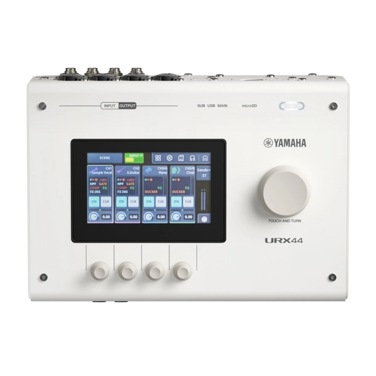 Фото №1 Звукова карта Yamaha URX44V White Фото №1 Звукова карта Yamaha URX44V White