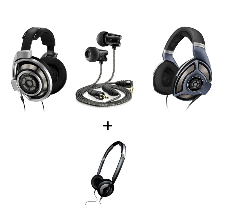 Sennheiser HD 800, Sennheiser IE 800, Sennheiser HD 700, PXC 250