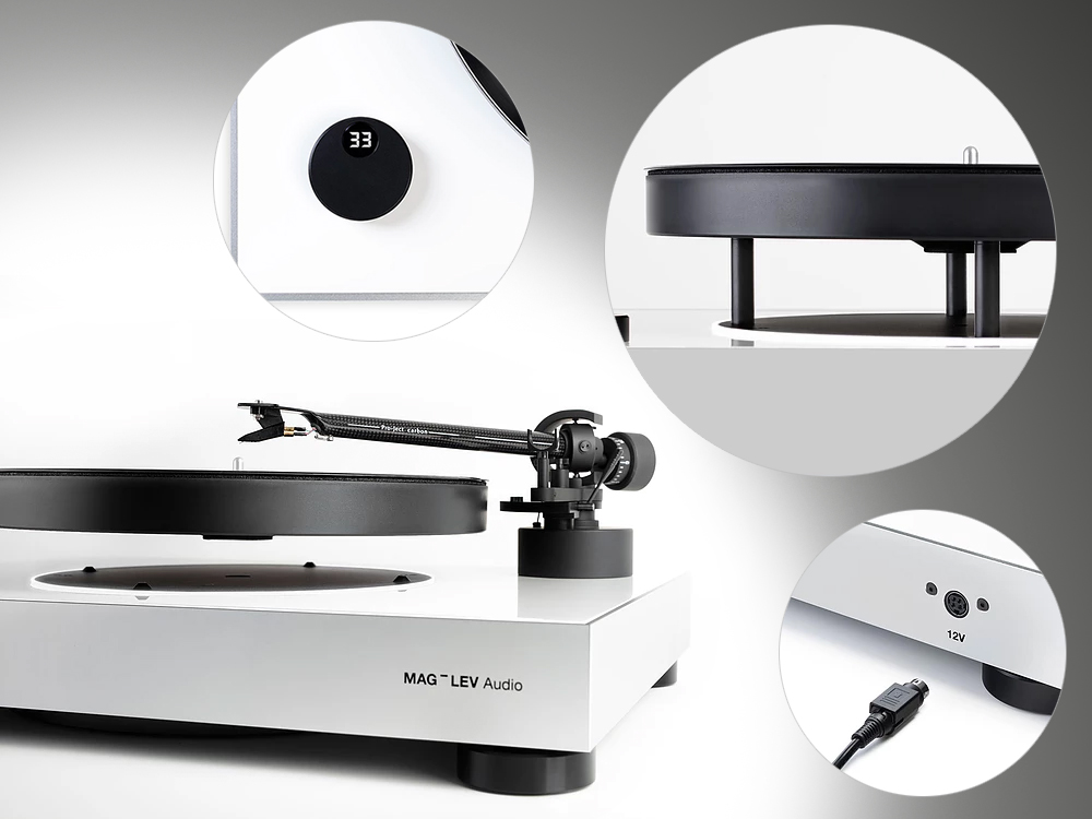 Левитирующий виниловый проигрыватель MAG-LEV Audio ML1 - новый взгляд на музыкальные традиции